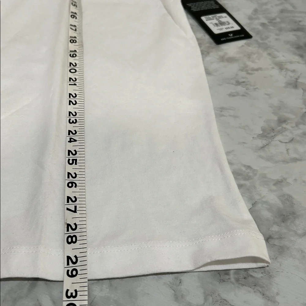 TRUE RELIGION MENS WHITE TEE WITH LOGO SHORT SLEEVE Sz XXL NEW